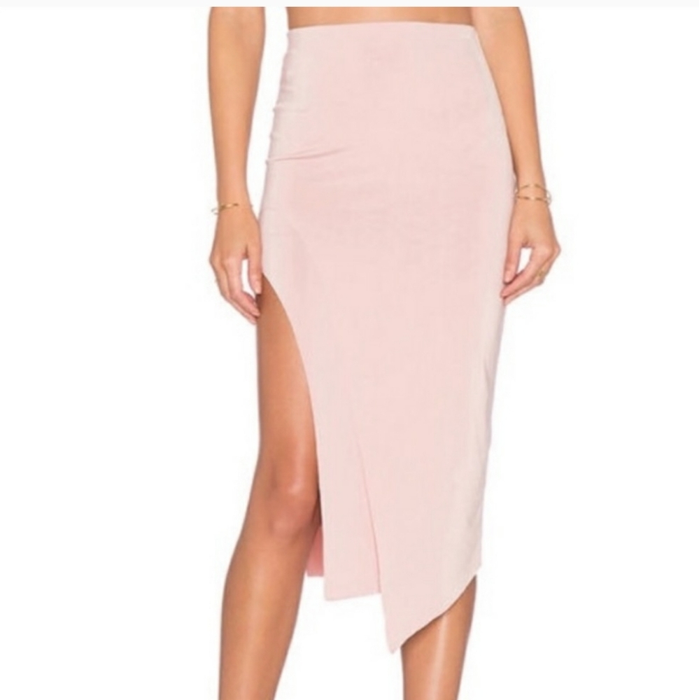 Lovers+friends blush pencil skirt size small